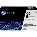 HP 05A Black Original LaserJet Toner Cartridge (CE505A)