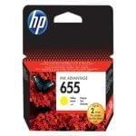 HP 655 Yellow Original Ink Advantage Cartridge (CZ112AE)