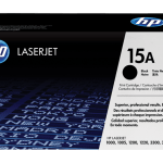 HP 15A Black Original LaserJet Toner Cartridge (C7115A)