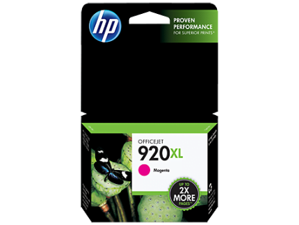 HP 920XL High Yield Magenta Original Ink Cartridge (CD973AN)