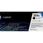 HP 304A Black Original LaserJet Toner Cartridge (CC530A)