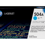HP 504A Cyan Original LaserJet Toner Cartridge (CE251A)