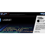 HP 128A Black Original LaserJet Toner Cartridge (CE320A)