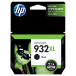 HP 932XL High Yield Black Original Ink Cartridge (CN053AN)