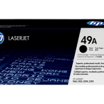 HP 49A Black Original LaserJet Toner Cartridge (Q5949A)