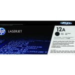 HP 12A Black Original LaserJet Toner Cartridge (Q2612A)