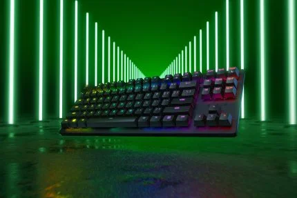 Razer Huntsman Tournament Edition Gaming Keyboard-Red Linear Optical-RZ03-03080100-R3M1