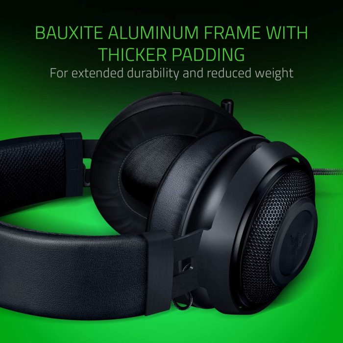 RAZER KRAKEN Black-Multi-Platform Wired Gaming Headset - RZ04-02830100-R3M1