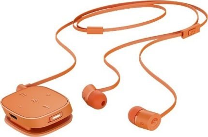 HP H5000 Bluetooth Headset-Neon Orange-J2X03AA