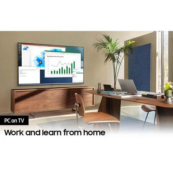 Samsung TV 43 Inch 4K UHD Smart LED + Built-in Receiver - UA43AU7000UXEG