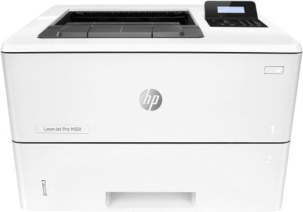 HP LaserJet Pro M501dn Black and White Laser Printer White - J8H61A