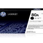 Hp Cf280a 80a Laserjet Black Toner Print Cartridge
