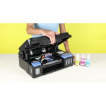 Alt Text 1: Canon PIXMA G3411 front view – All-in-One Wireless DeskJet Printer