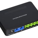 Grandstream HT814, 4FXS Ports ,Supports a wide range of caller ID formats
