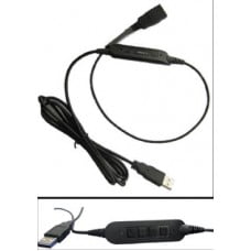 ME-Quick Disconnect-02 USB Call Center Headset