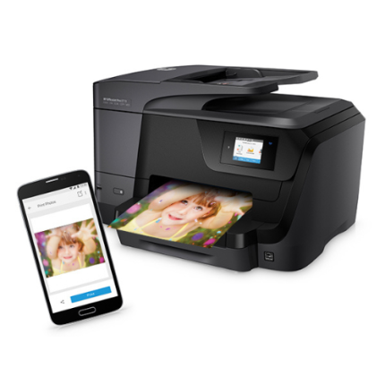 HP OfficeJet Pro 8710 All-in-One Wireless Printer – Print, Scan, Copy, and Fax in One Device