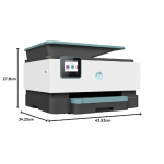 HP OfficeJet Pro 9015 All-in-One Color Wireless Printer – Smart, Fast, Business-Ready Printer