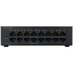 Cisco 110 Series SF110D-16HP-EU Unmanaged Switches with Zero Configuration Required