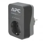 APC PME1WB-GR Essential SurgeArrest 1 Outlet Black 230V Germany
