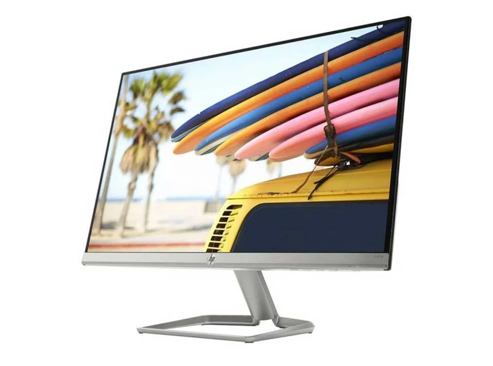 HP M24F 24 Inch Full HD LED Monitor - Silver - Image 1