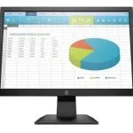 HP P204v 19.5 Inch HD LED Monitor - Black
