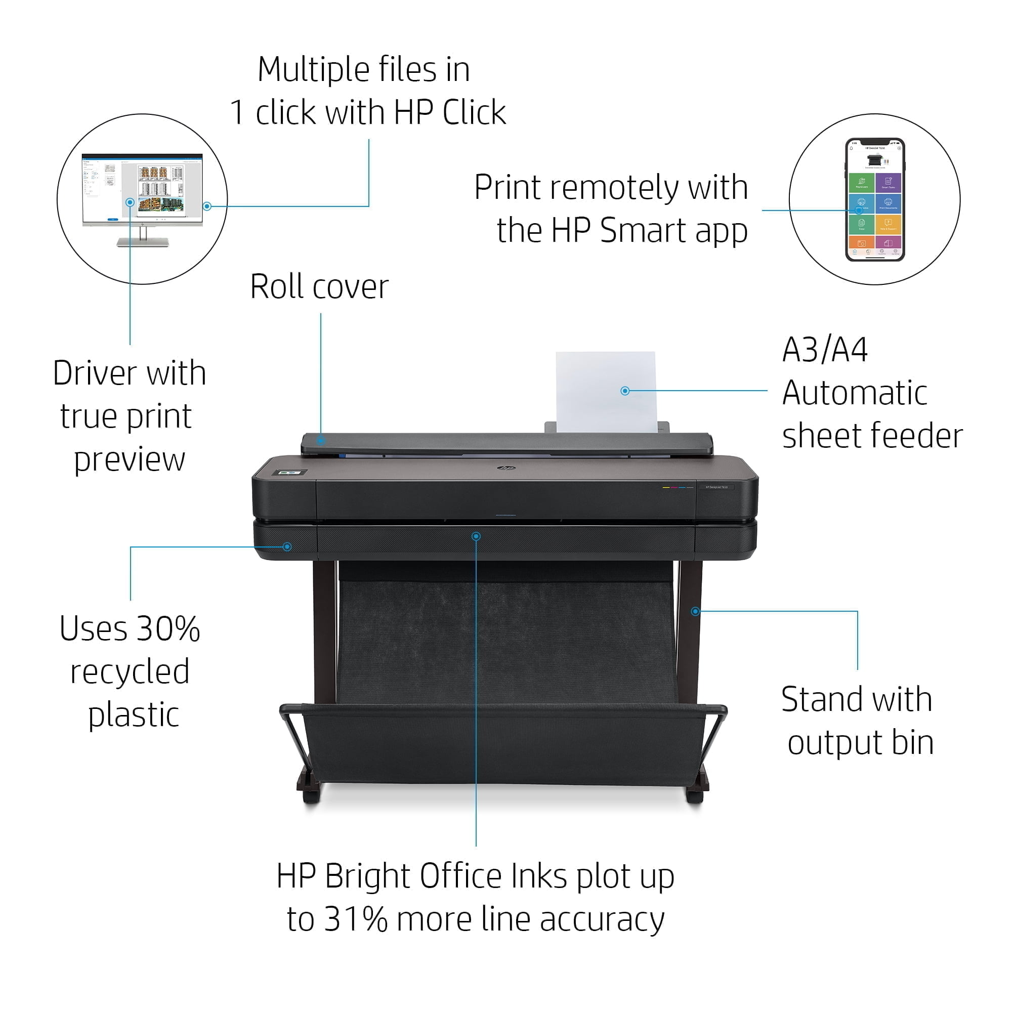 Plotter-HP-DesignJet-T630-36-IN-5HB11A | Hw Egypt