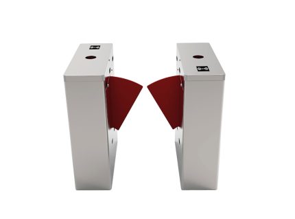 FBL1011-Pro-Series-Single-Lane-Flap-Barrier-Turnstile