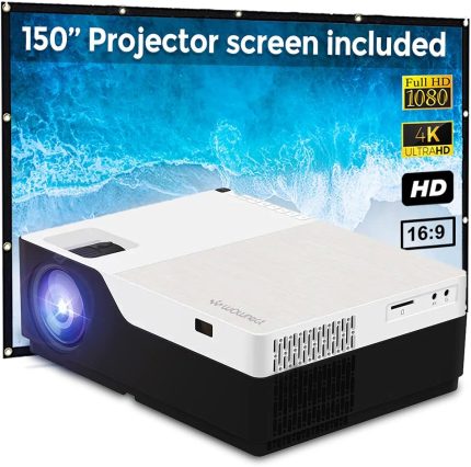 Wownect Projector -Wownect Led Projector Hd Mini - Fhd 1920x1080