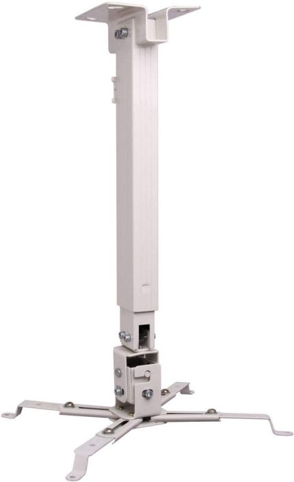 Projector Stand - Ceiling Projector Mount - White