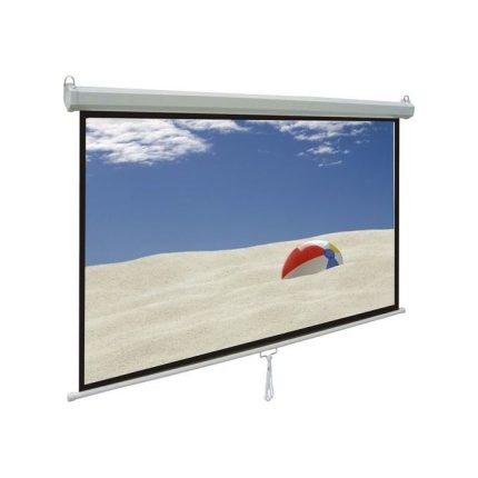 Windon Manual Wall Screen - Portable Manual Wall Projection, 244x244 cm