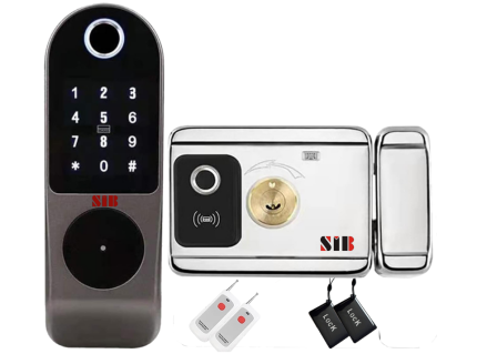 Smart look Door - Smart Fingerprint Door Lock - LO3f1