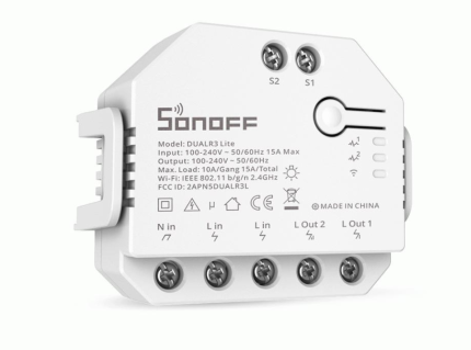 Smart Switch with Power Metering- DUALR3