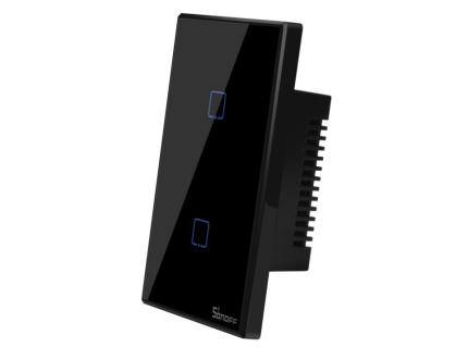 WiFi Wall Switche - TX T3US2C Black