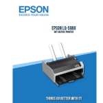Front view of Epson EcoTank LQ-590II Dot Matrix Printer