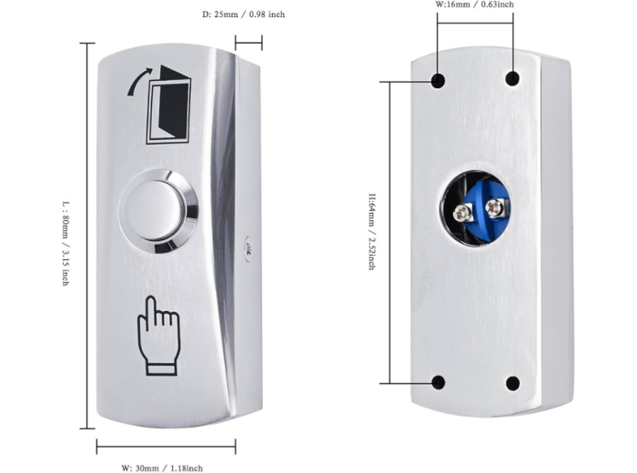 security technology - GB-609C Sonew Door Push Exit