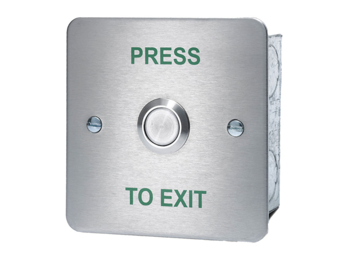 security system - OP22D Push to Exit Button