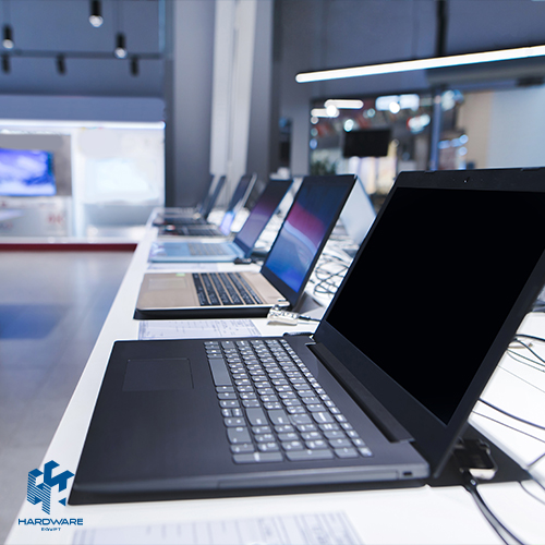 Modern Computer Store in Egypt with laptops and desktops