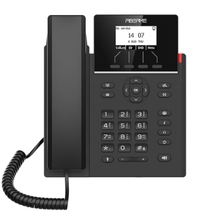 Dual Band WiFi IP Phone FAP2714W with HD Voice, 2.4 & 5GHz WiFi, and 6-way conference Call.