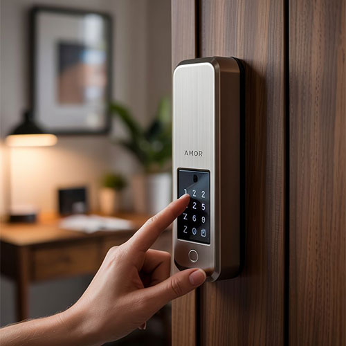A smart door lock Egypt A smart door lock Egypt