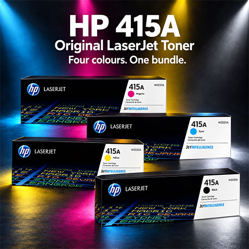 Compatible Printers The HP 415A cartridges are designed for these HP printers: HP Color LaserJet Pro M454dn, M454nw, M454dw HP Color LaserJet Pro MFP M479dw, M479fdw, M479fnw, M479fdn HP Color LaserJet Enterprise M455 and M480 series Original LaserJet Toner Bundle