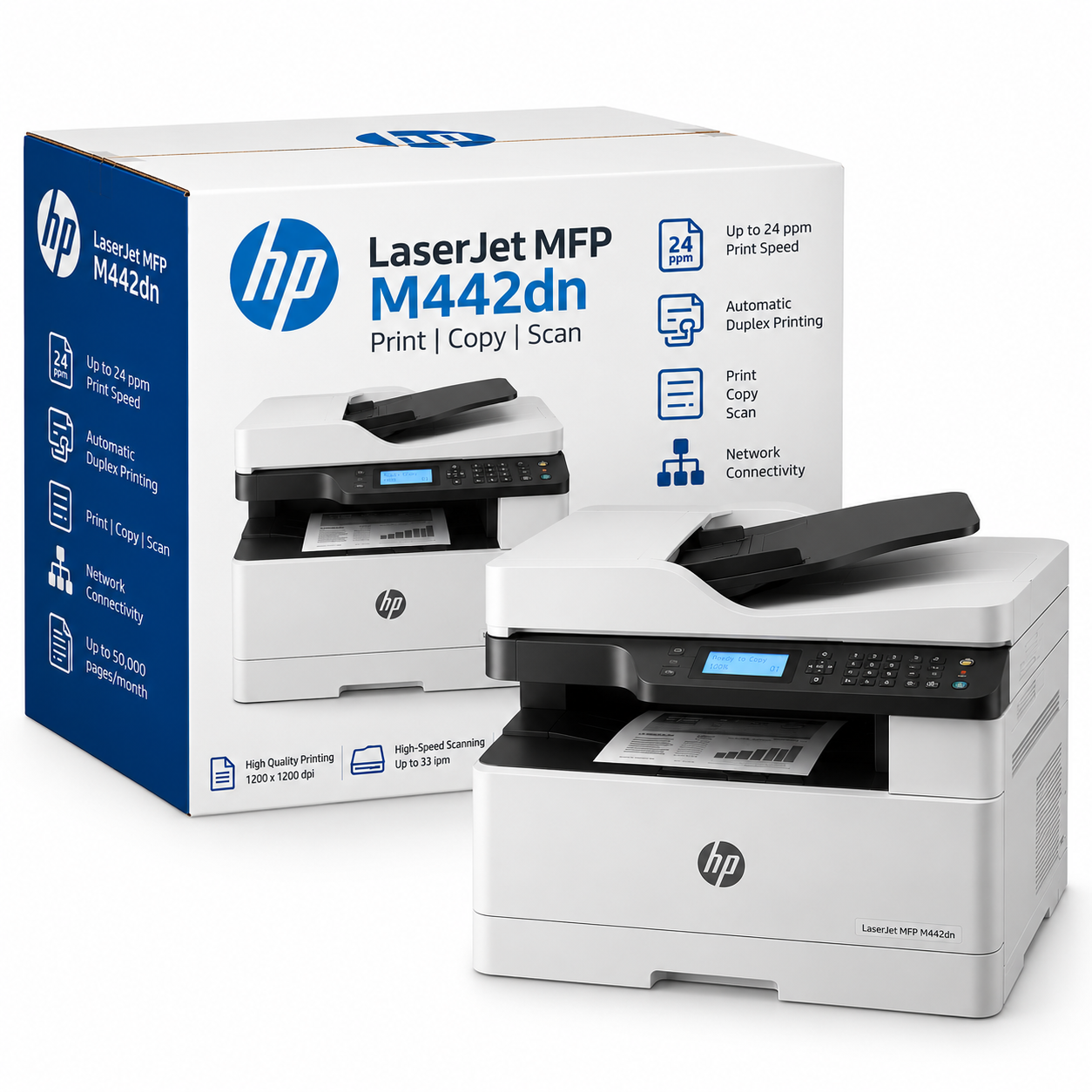 HP LaserJet M442dn A3 Printer