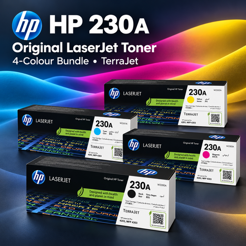 HP 230A Original LaserJet Toners 4-Color HP 230A Original LaserJet Toners 4-Color