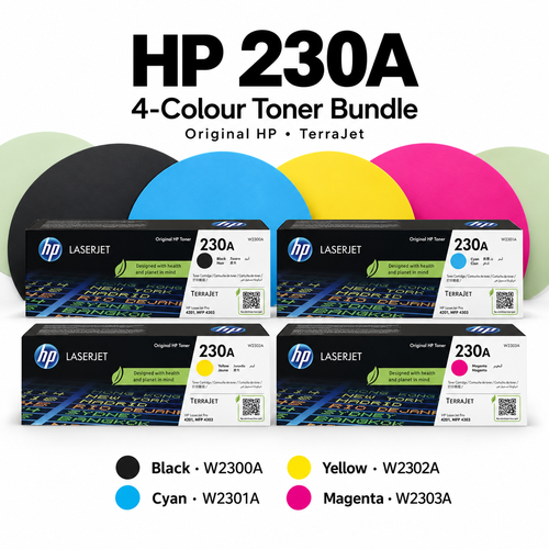 HP 230A Original LaserJet Toners 4-Color HP 230A Original LaserJet Toners 4-Color